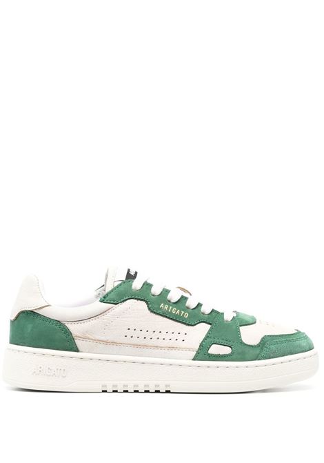 Sneakers dice lo in bianco e verde - donna